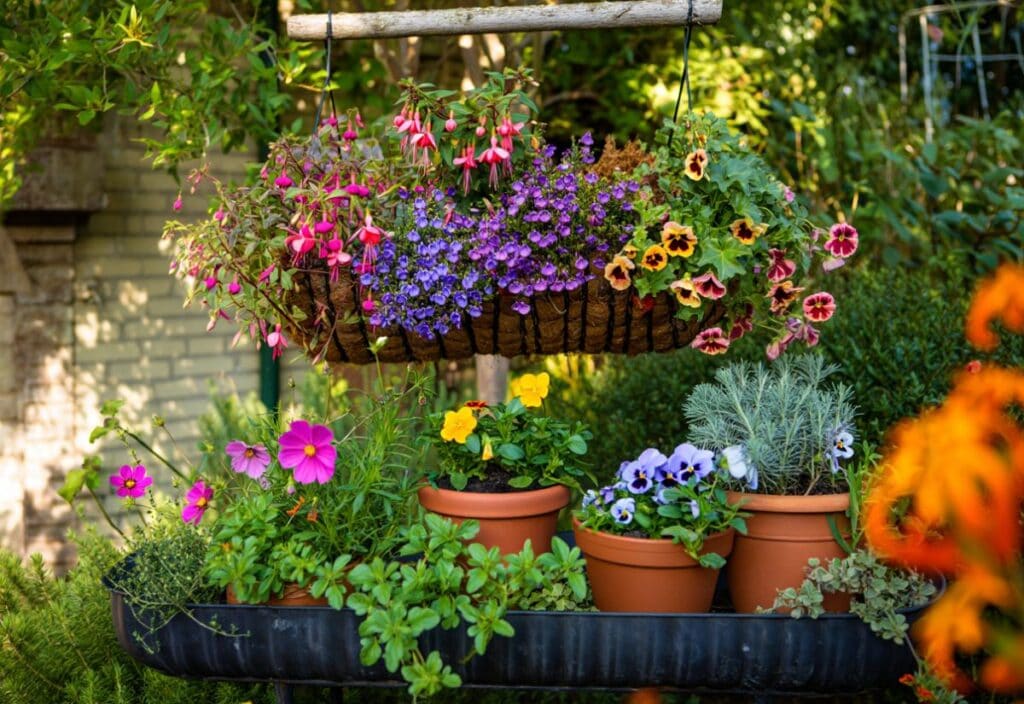 Cascading Flowering Plants for Hanging Baskets
