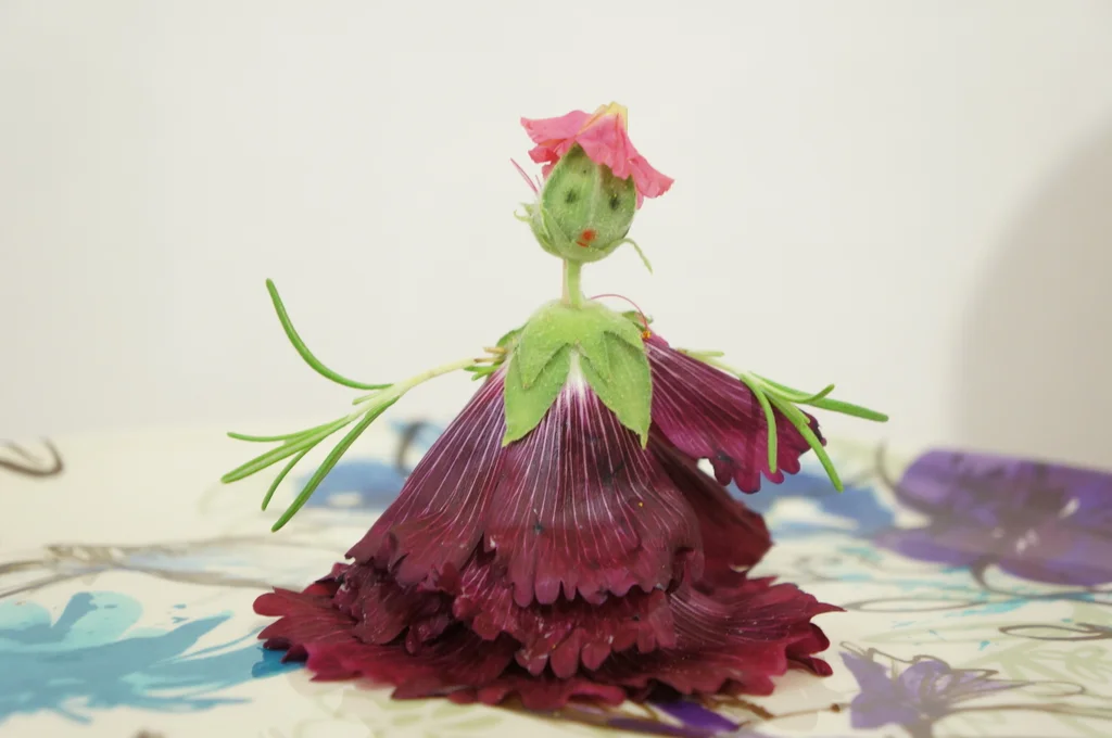 Create Your Own Vintage-Inspired Hollyhock Flower Doll With These DIY Instructions 3