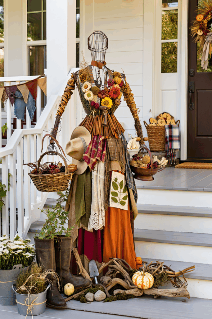 19 Fall Porch Decor Themes That Aren’t Just “Pumpkins Everywhere” 15