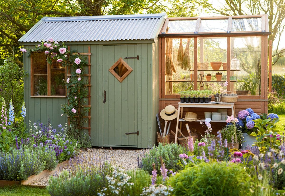 Dreamy Cottage Garden Shed Ideas
