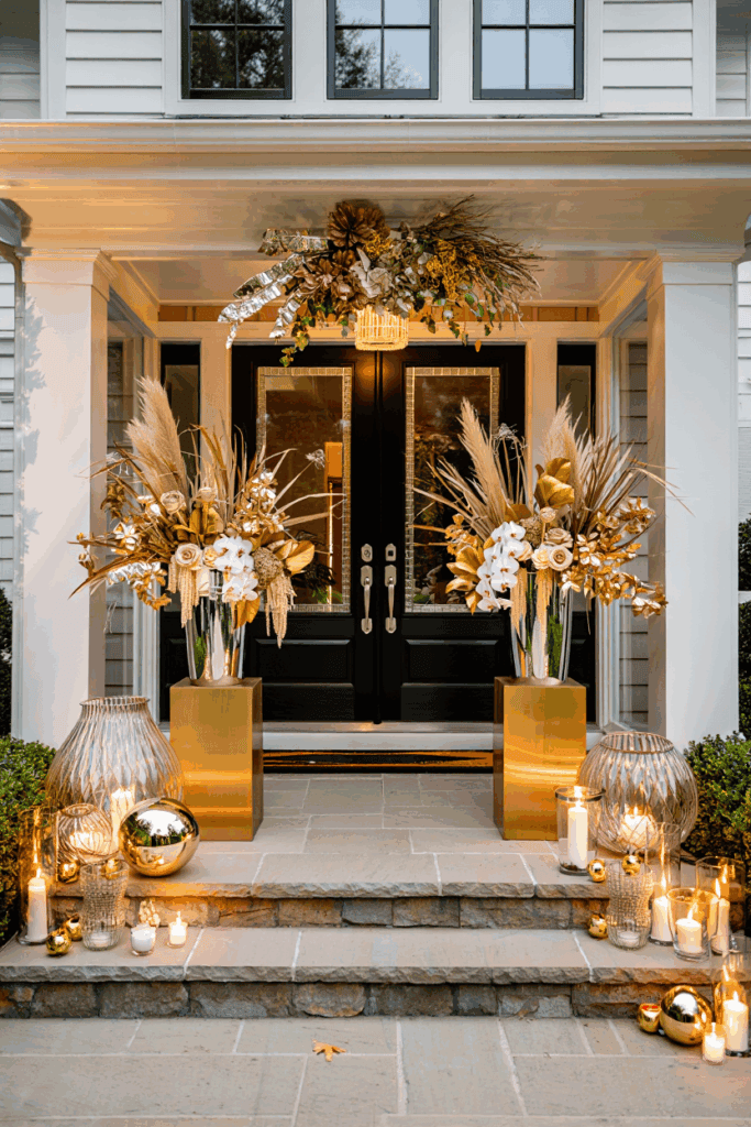 19 Fall Porch Decor Themes That Aren’t Just “Pumpkins Everywhere” 12