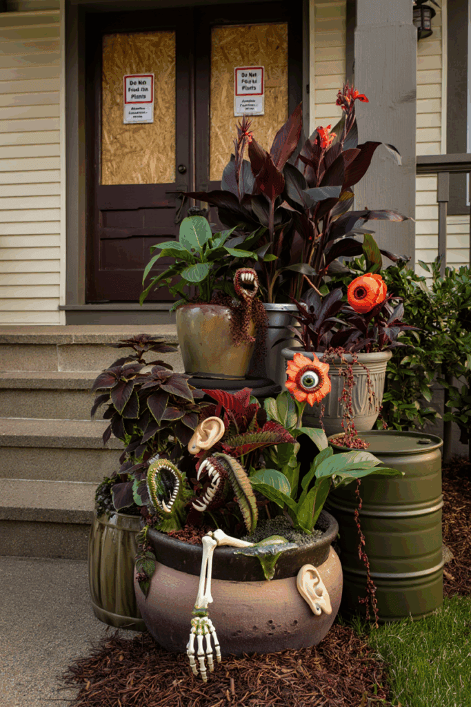 Get Inspired by the Weirdest, Wildest Halloween Planters on the Internet 13