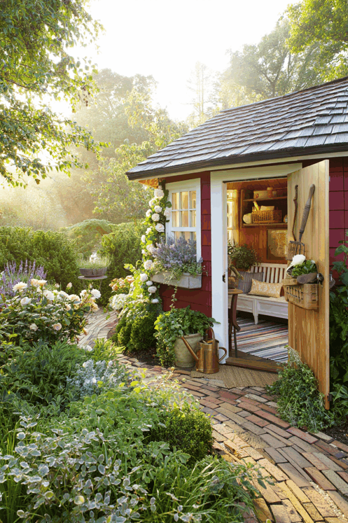 30 Inspiring Garden Shed Design Ideas You'll Want in Your Backyard 25
