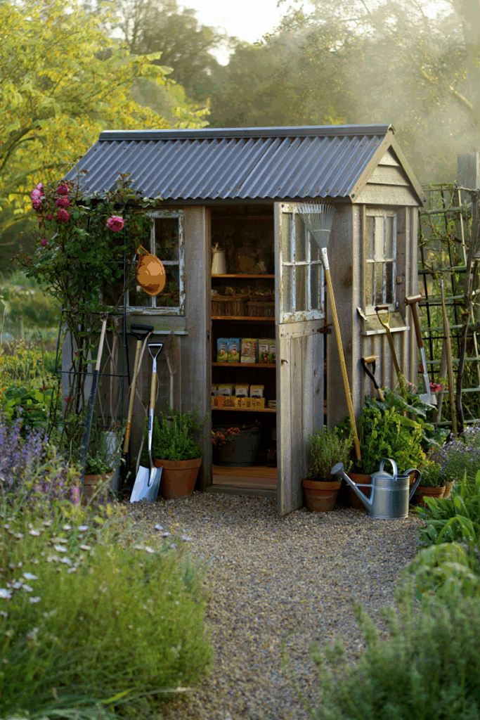 30 Inspiring Garden Shed Design Ideas You'll Want in Your Backyard 26
