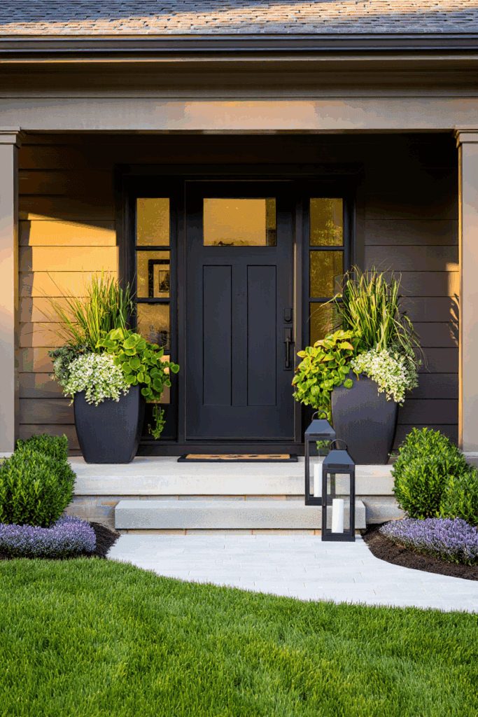 36 Unique Front Porch Planter Ideas to Make Your Entryway Unforgettable 26