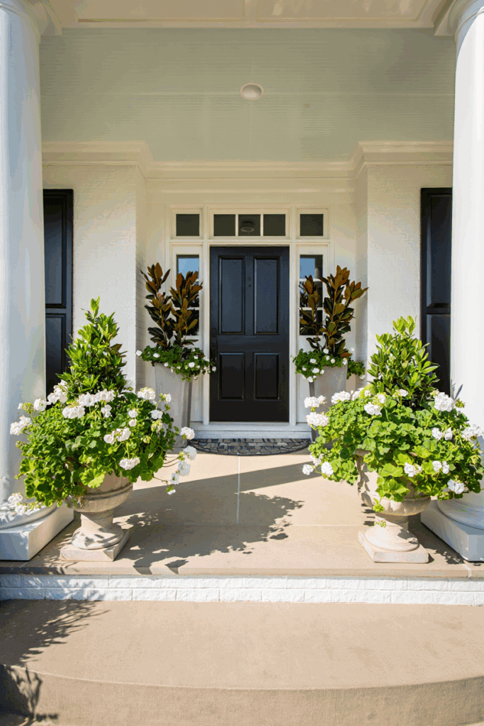 36 Unique Front Porch Planter Ideas to Make Your Entryway Unforgettable 12