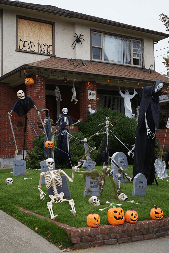 38 DIY Front Yard Halloween Decorations That Are Seriously Next-Level 13