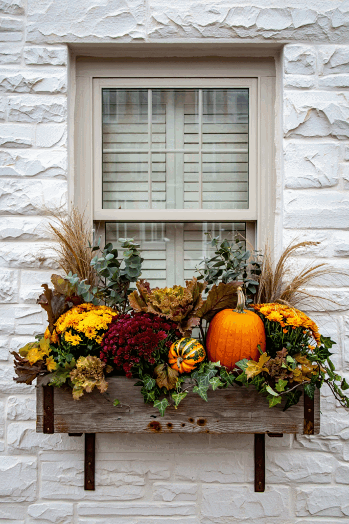 25 Creative Ways to Style Your Window Boxes for Fall and Celebrate the Season 4