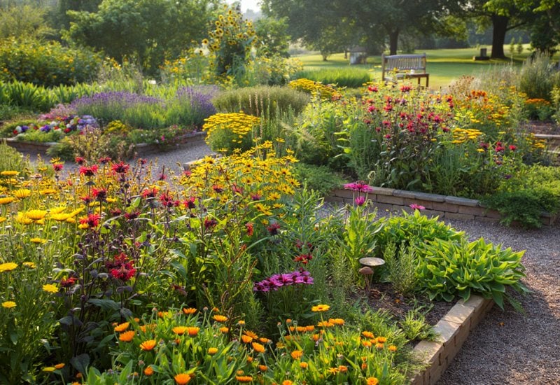 Perennials Planted in Fall “Sweat” Less than in Spring