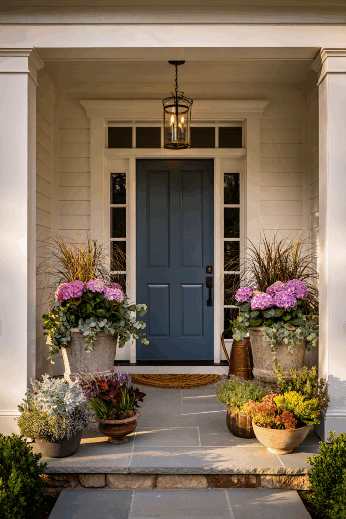 36 Unique Front Porch Planter Ideas to Make Your Entryway Unforgettable 22