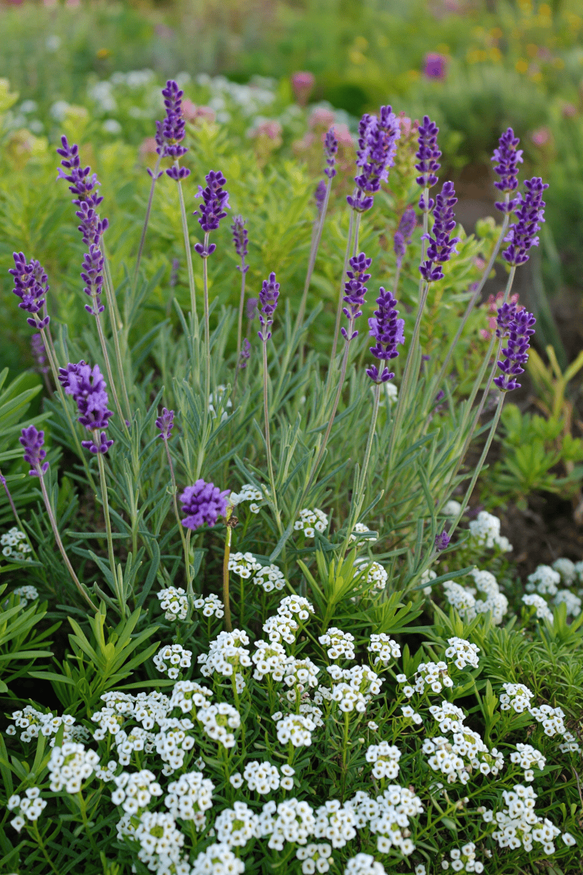 18 Best Companion Plants to Grow with Lavender and Plants to Avoid Pairing with Lavender 11 18 Best Companion Plants to Grow with Lavender and Plants to Avoid Pairing with Lavender 7