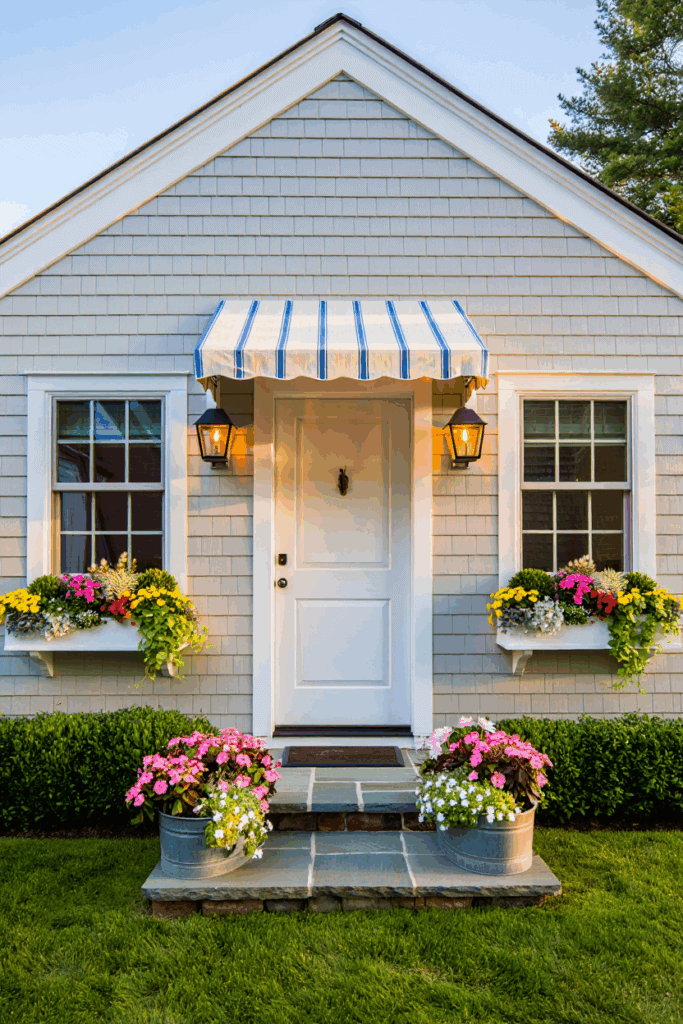 36 Unique Front Porch Planter Ideas to Make Your Entryway Unforgettable 8