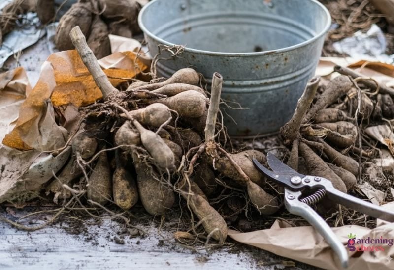 How to Lift, Store, and Divide Dahlia Tubers for Stronger, Earlier Blooms Next Year