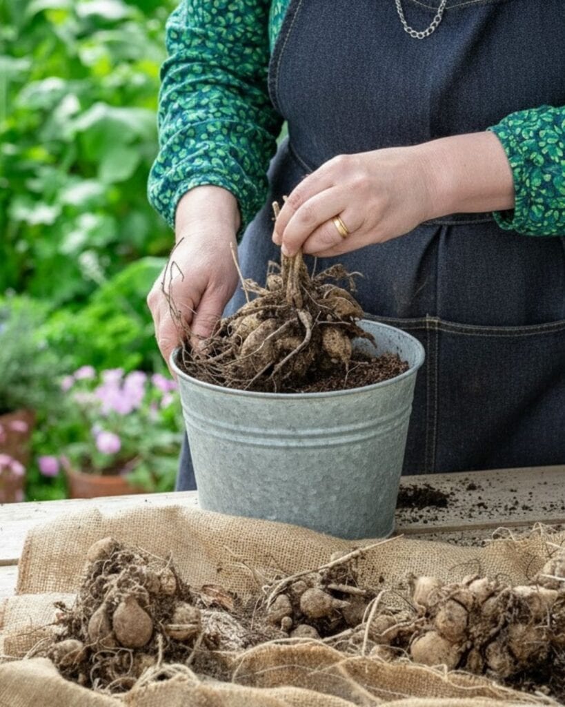 How to Lift, Store, and Divide Dahlia Tubers for Stronger, Earlier Blooms Next Year 9