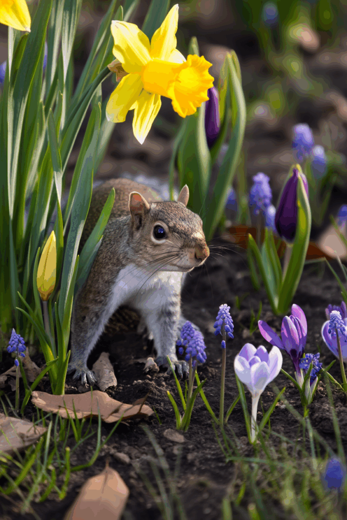 These 6 Clever Tricks Will Stop Squirrels From Digging Up Your Spring Bulbs for Good 11 These 6 Clever Tricks Will Stop Squirrels From Digging Up Your Spring Bulbs for Good 10