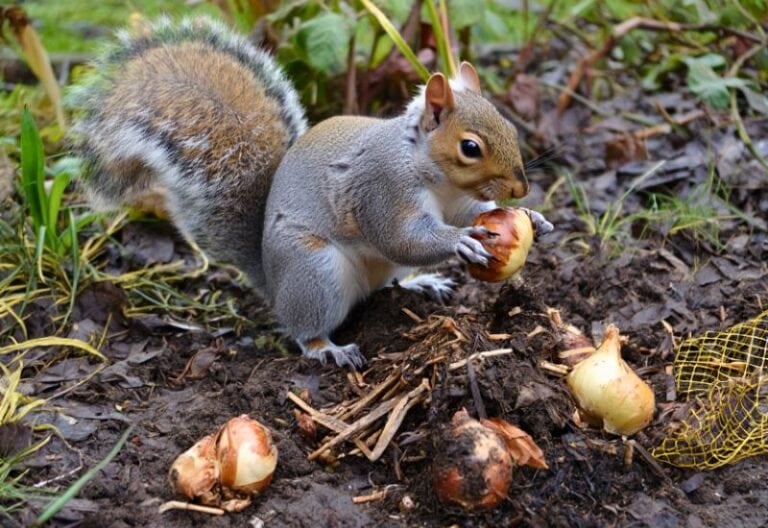 Clever Tricks Will Stop Squirrels From Digging Up Your Spring Bulbs