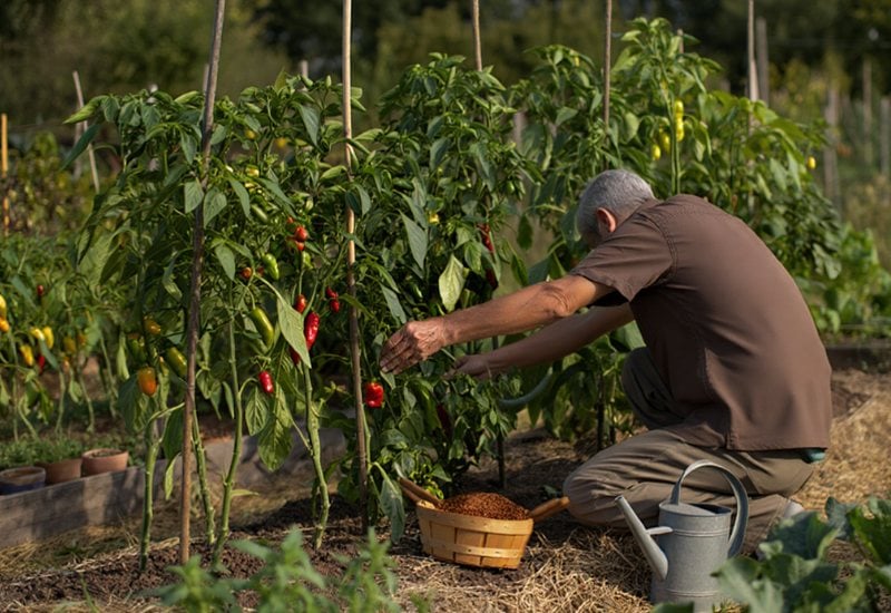 How to Feed OLD Pepper Plants