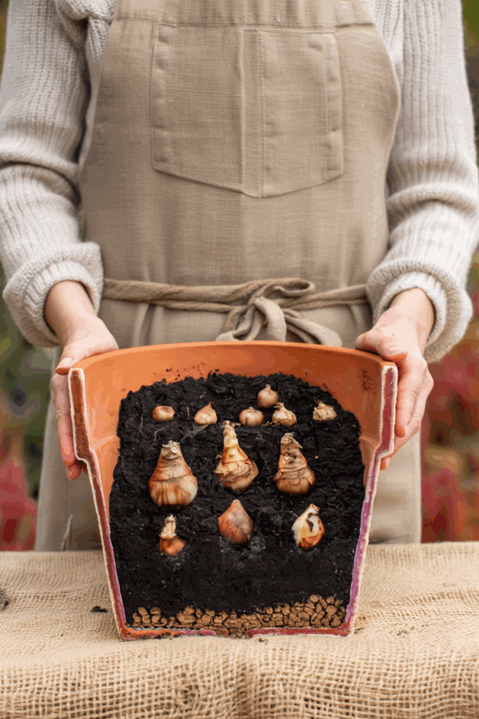 How to Layer Bulbs in a Container for a Bulb Lasagne That Blooms From February to June 2 How to Layer Bulbs in a Container for a Bulb Lasagne That Blooms From February to June 1