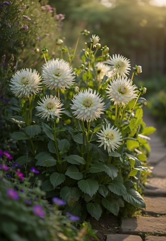‘Verda’ Semi Cactus Dahlia (Dahlia ‘Verda’)