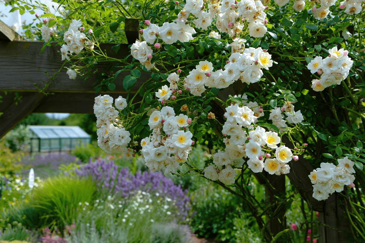 White-Flowering Vines