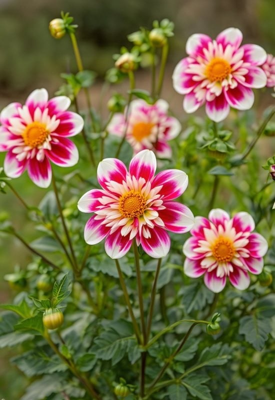 ‘Fashion Monger’ Collarette Dahlia (Dahlia ‘Fashion Monger’)