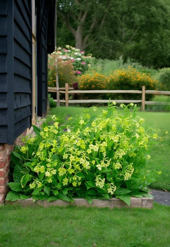 ‘Lime Green’ Flowering Tobacco (Nicotiana alata ‘Lime Green’)