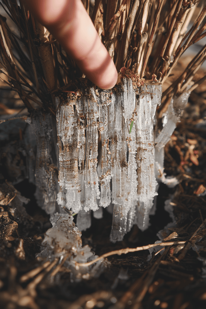 If You See Frost Pulling Your Garden Soil Up Like Hair, It’s a Warning Sign for Your Plants — Here’s How to Prevent It 3