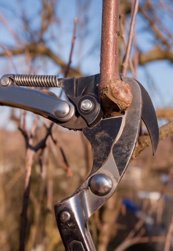 Prune Crossing Branches and Overcrowded Parts