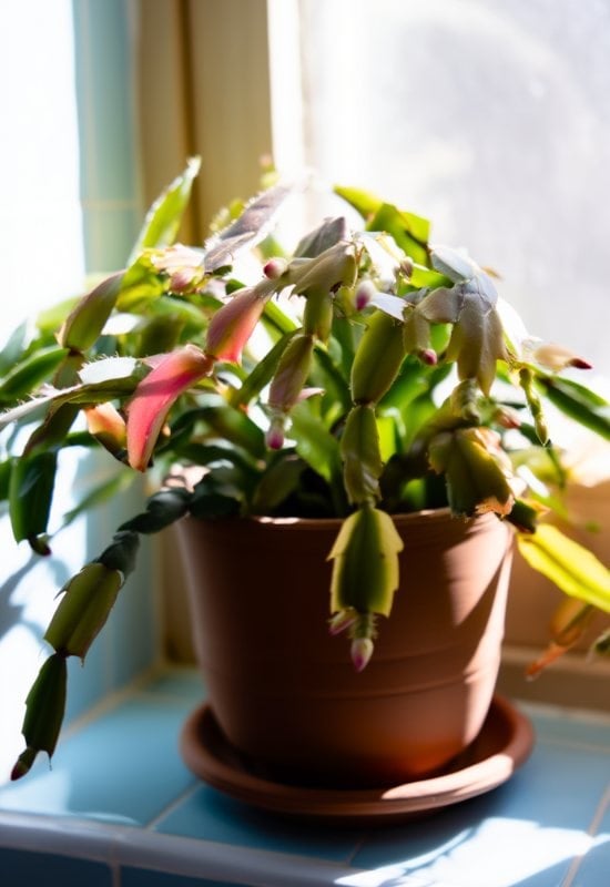 Your Christmas Cactus Us Receiving Too Much Light – How To Solve It And Get It To Blossom!
