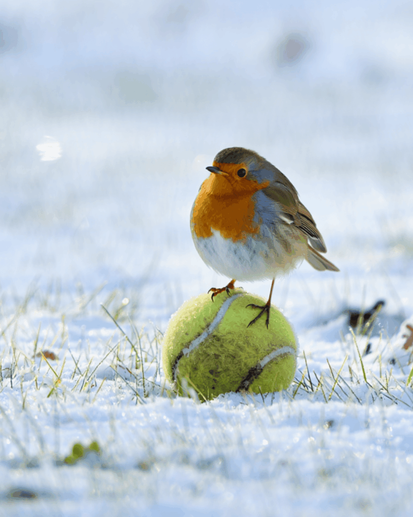Wildlife experts say you should scatter tennis balls in your garden this winter – and no, it’s not nearly as crazy as it sounds 2