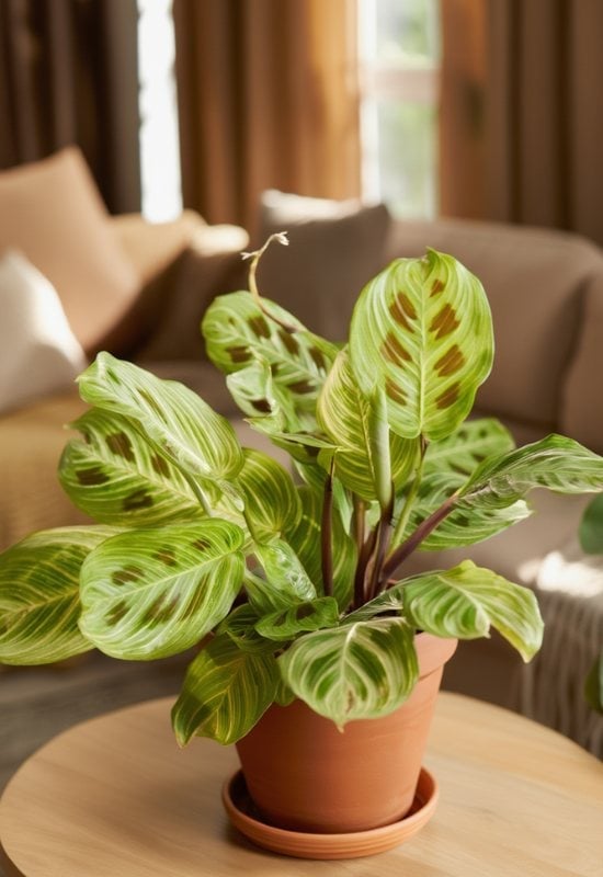 ‘Light Veins’ Maranta (Maranta leuconeura ‘Light Veins’)