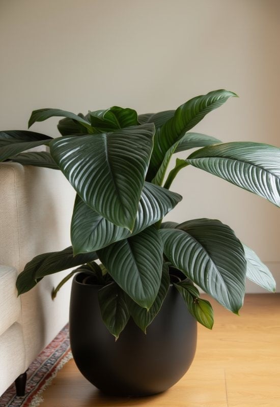 ‘Sensation’ Peace Lily (Spathiphyllum wallisii ‘Sensation’)