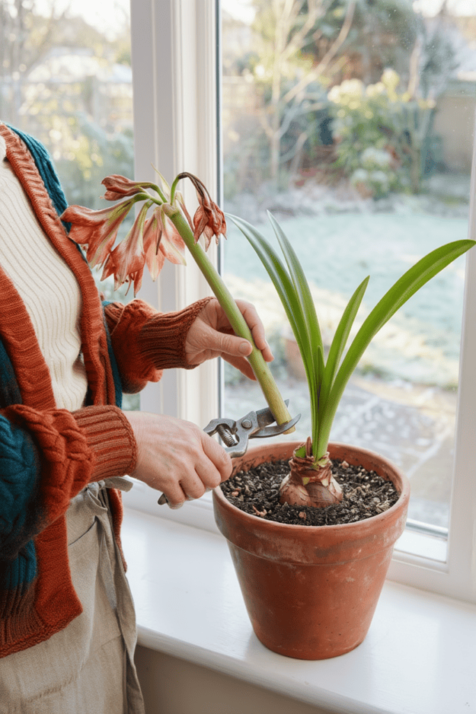 How I Take Care of My Amaryllis After It’s Done Blooming So It Flowers Again 2